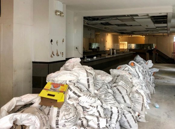With Granny Annie's Bar & Kitchen, Will Hudson Related Break a Bad Pattern? On September 24th, site demolition was underway as Granny Annie's is planning a spring opening.